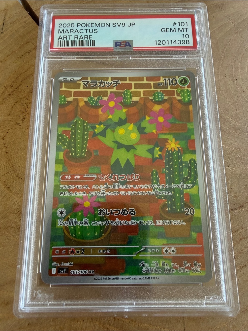 PSA 10 JP Maractus Art Rare
